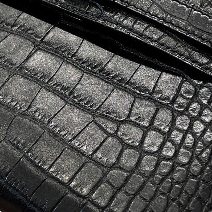 Mini Kelly 19 Matte Alligator“19*13*7CM”-0048=