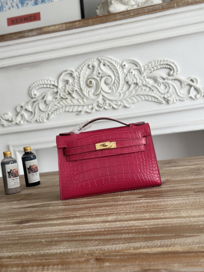 Mini Kelly Cowhide“22*14*8CM”-0011=