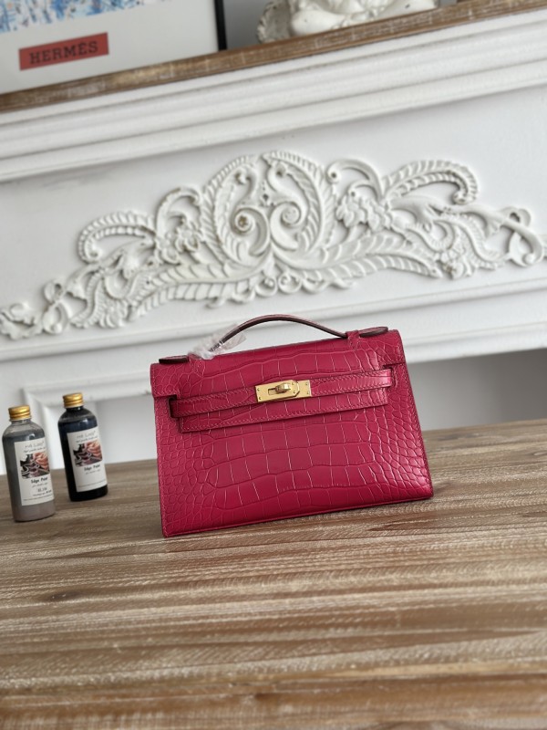 Mini Kelly Cowhide“22*14*8CM”-0011=