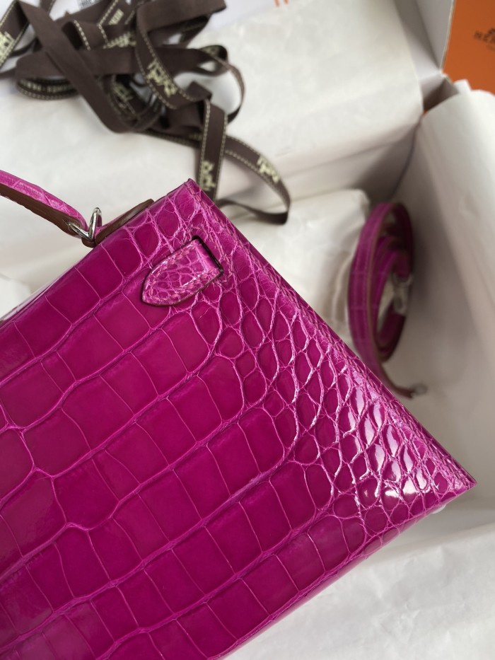 Mini 19 Kelly Alligator“19*13*7CM”-0048=