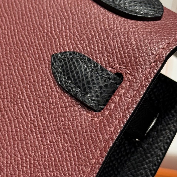 Mini Kelly  Epsom“19*13*7CM”-0011=