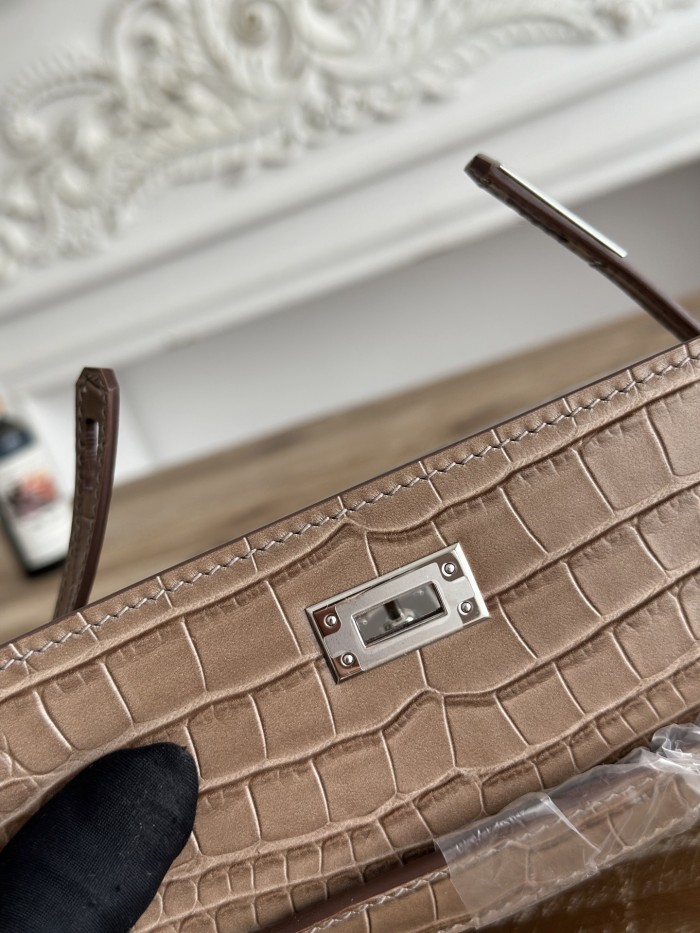 Mini Kelly Cowhide“22*14*8CM”-0011=