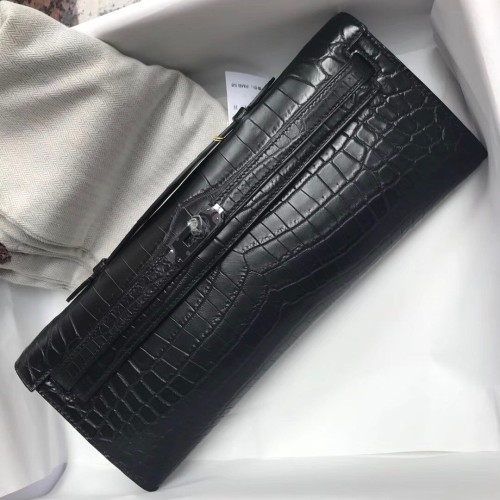 Kelly Cut 31 Matte Niloticus Crocodile“31*12*5CM”-0048=