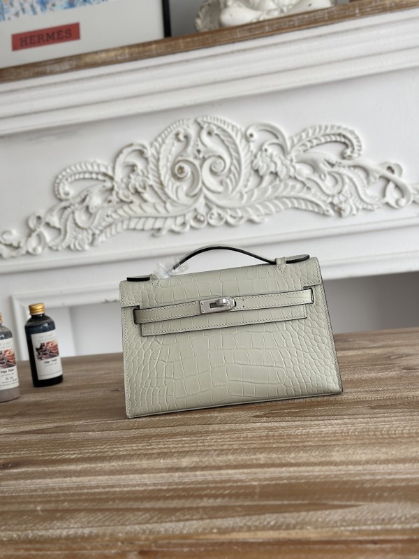 Mini Kelly Cowhide“22*14*8CM”-0011=