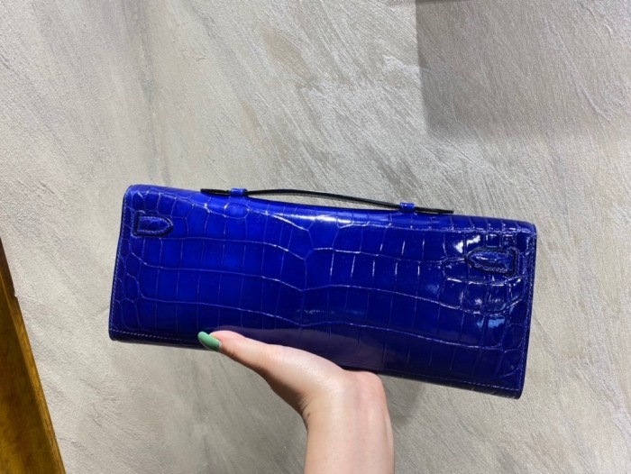 Kelly Cut Niloticus Crocodile“31*12*5CM”-0058=
