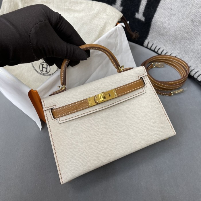 Mini Kelly  Epsom“19*13*7CM”-0011=