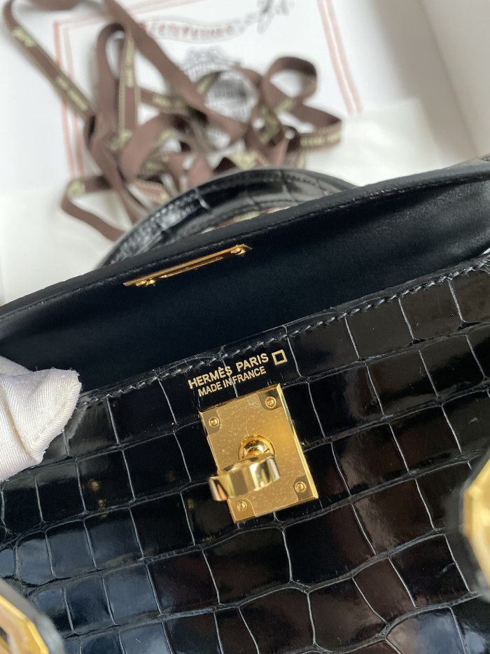 Mini 19 Kelly Alligator“19*13*7CM”-0048=