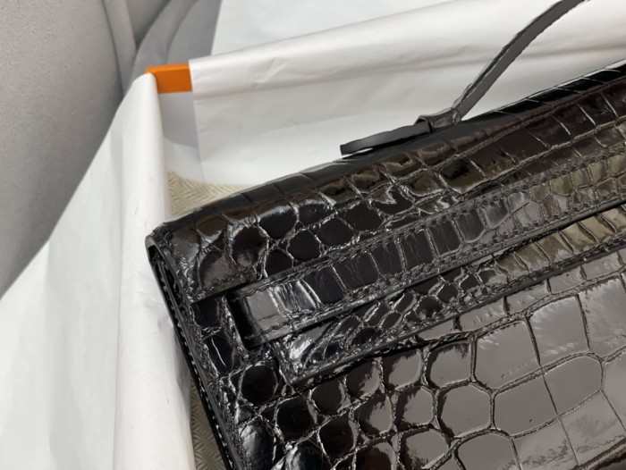 Kelly Cut Niloticus Crocodile“31*12*5CM”-0058=