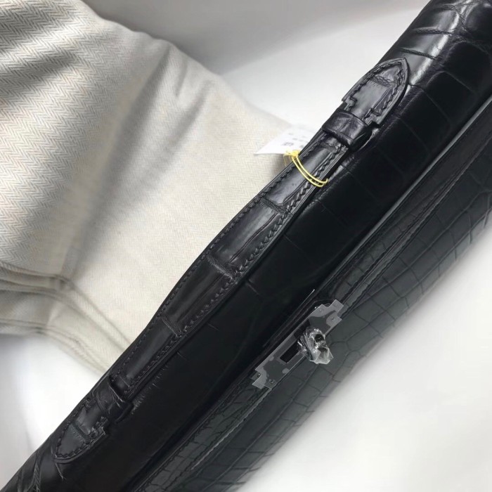 Kelly Cut 31 Matte Niloticus Crocodile“31*12*5CM”-0048=