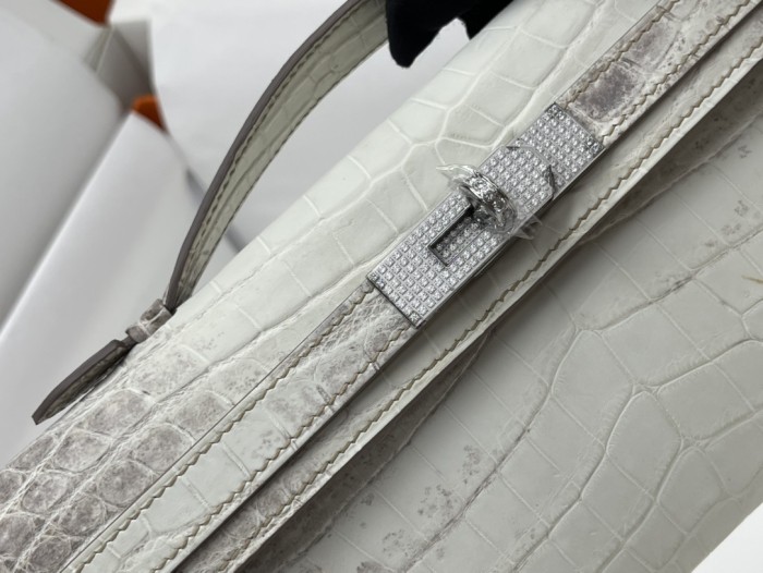 Kelly Cut 31 Porosus Crocodile“31*13*2.5CM”-0058=