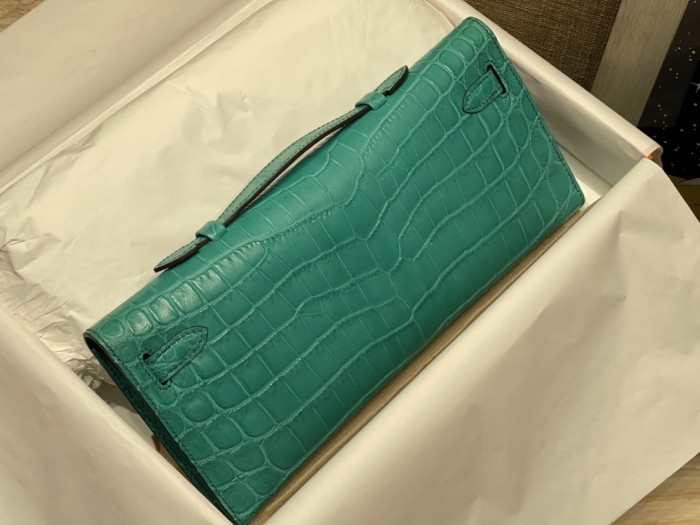 Kelly Cut 31 Matte Niloticus Crocodile“31*12*5CM”-0048=