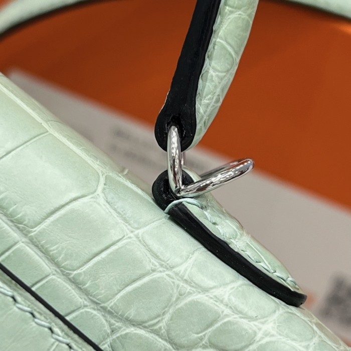 Mini 19 Kelly Alligator“19*13*7CM”-0048=