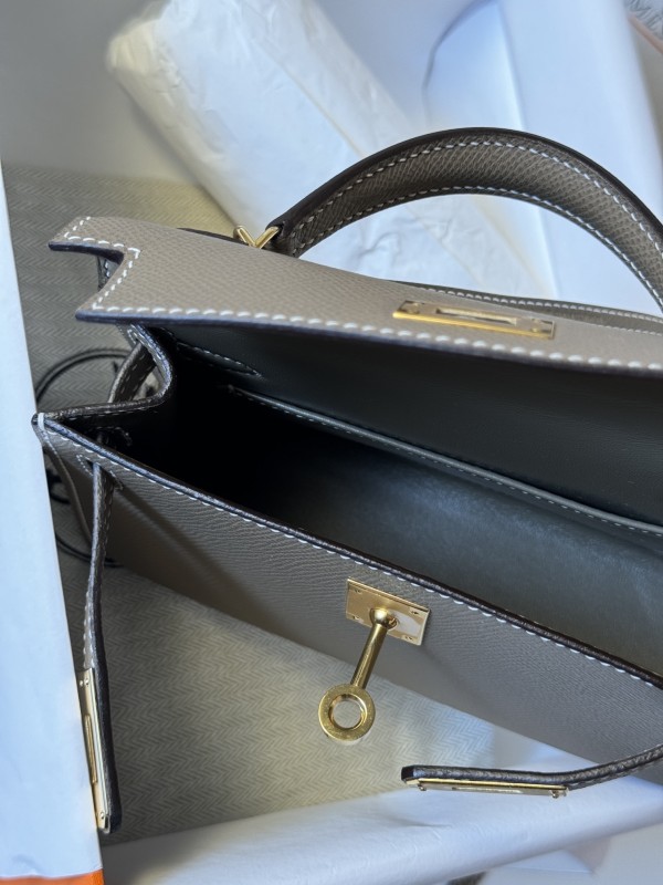 Mini Kelly Epsom“19*12*5.5CM”-0301=