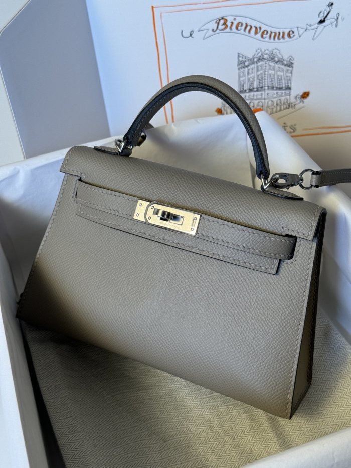 Mini Kelly Epsom“19*12*5.5CM”-0301=