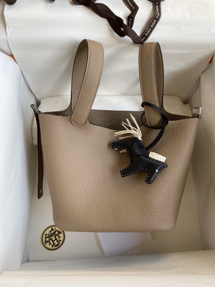 Picotin Lock 22 Clemence Leather“22*22*22CM”-079=