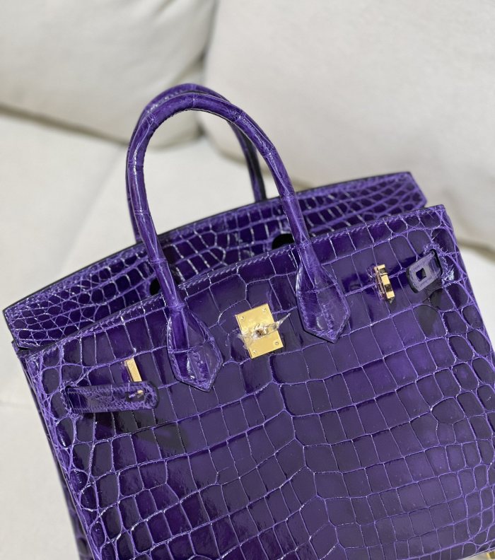 Birkin 25 Niloticus Crocodile“25*20*13CM”-00301=