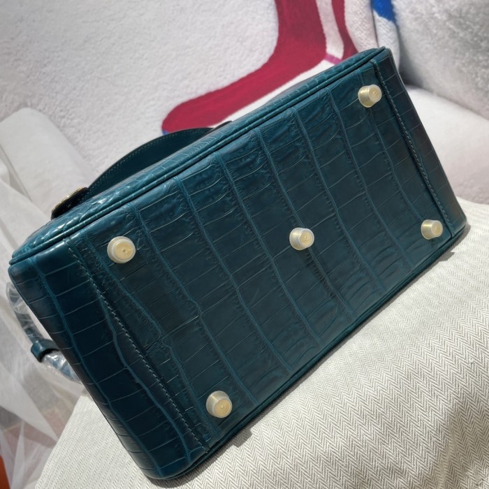 Lindy 26 Matte Niloticus Crocodile“26*18*12CM”-00801=