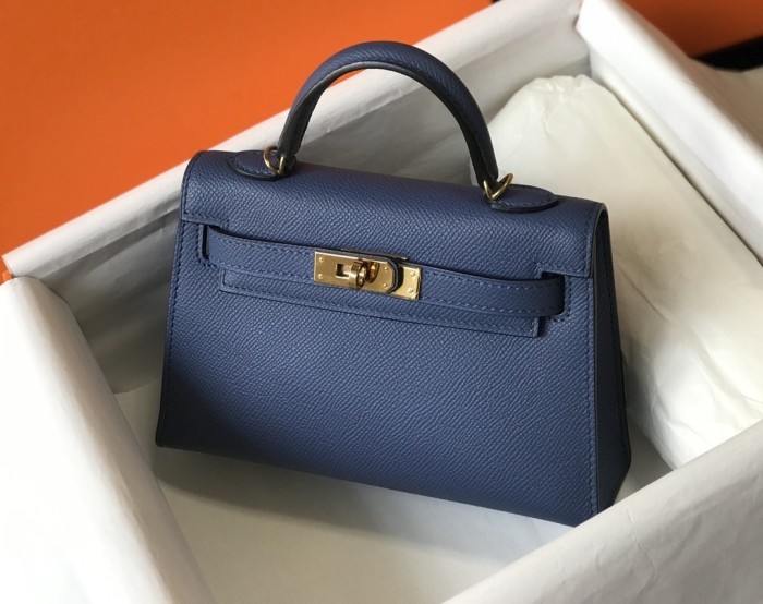 Mini Kelly Epsom“19*12*6CM”-0301=