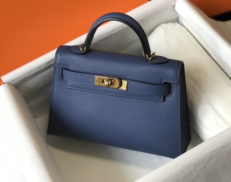 Mini Kelly Epsom“19*12*6CM”-0301=