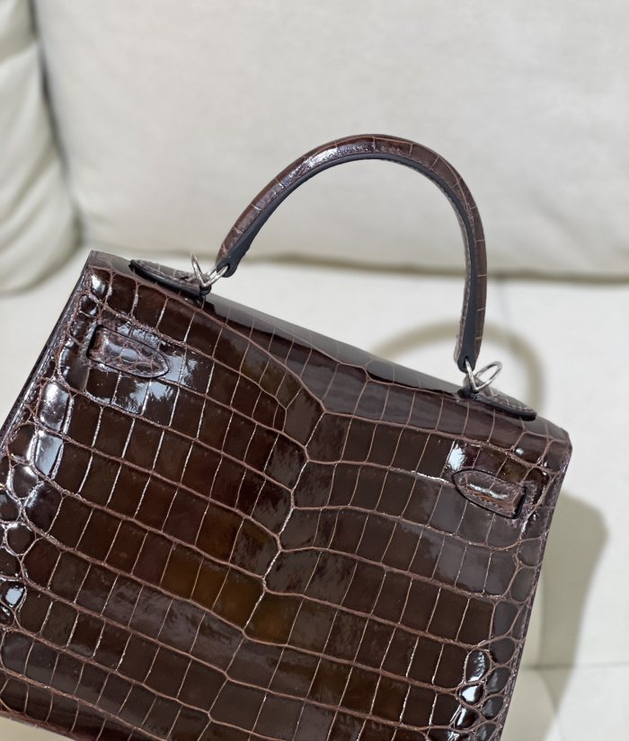 Kelly Crocodile 25 Bag“25*17*7CM”-00051=