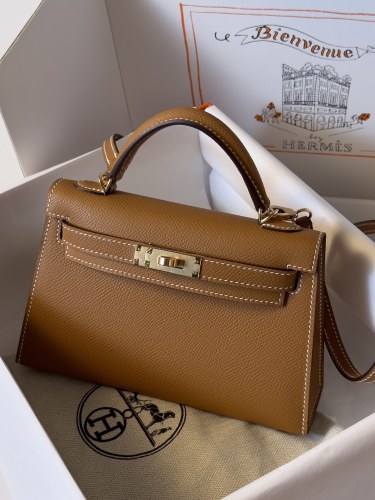Mini Kelly Epsom“19*12*5.5CM”-0301=