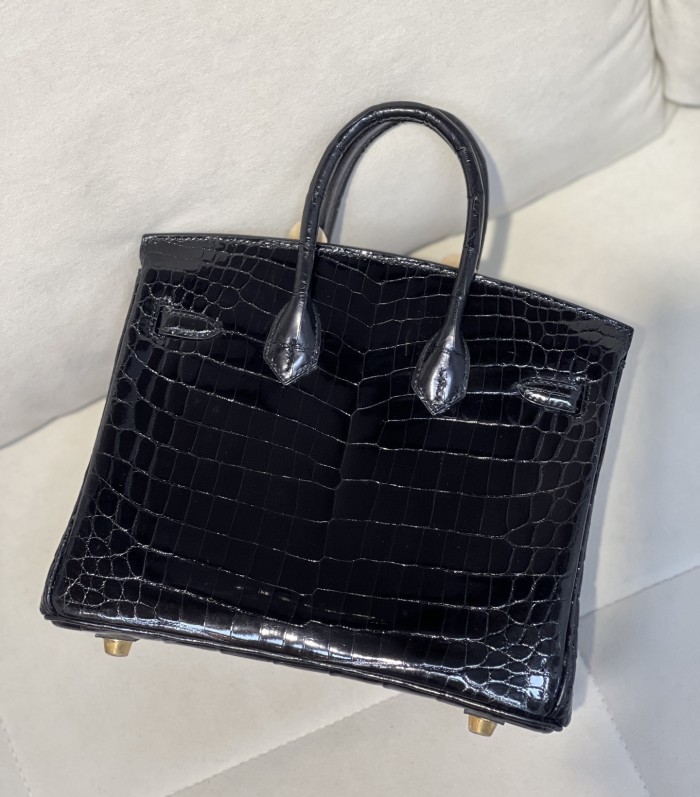 Birkin 25 Niloticus Crocodile“25*20*13CM”-00301=