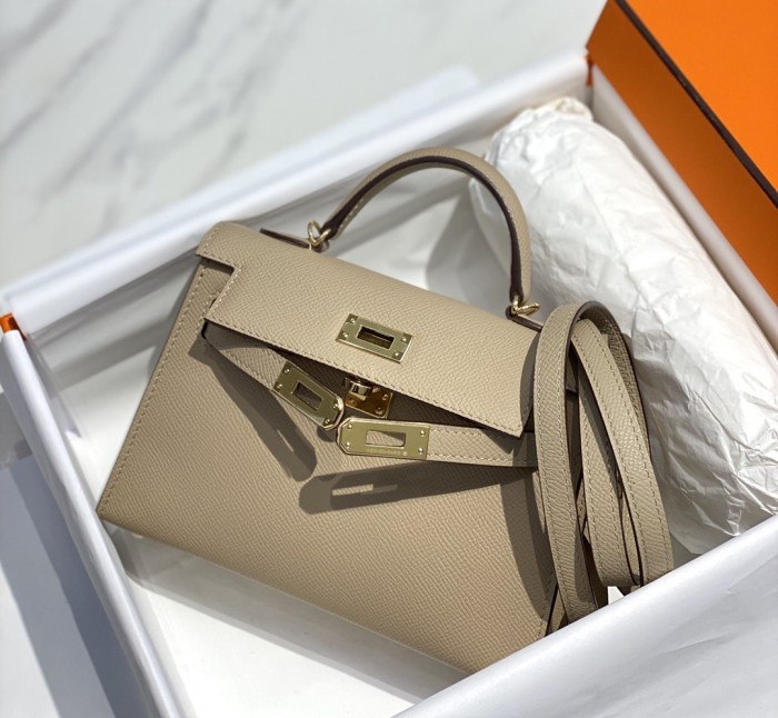 Mini Kelly Epsom“19*12*5.5CM”-0301=