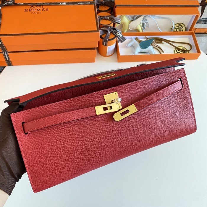 Kelly Cut Epsom“31*17*3.5CM”-059=