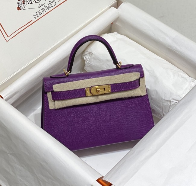 Mini Kelly Epsom“19*12*6CM”-0301=