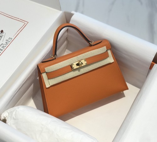 Mini Kelly Epsom“19*12*5.5CM”-0301=