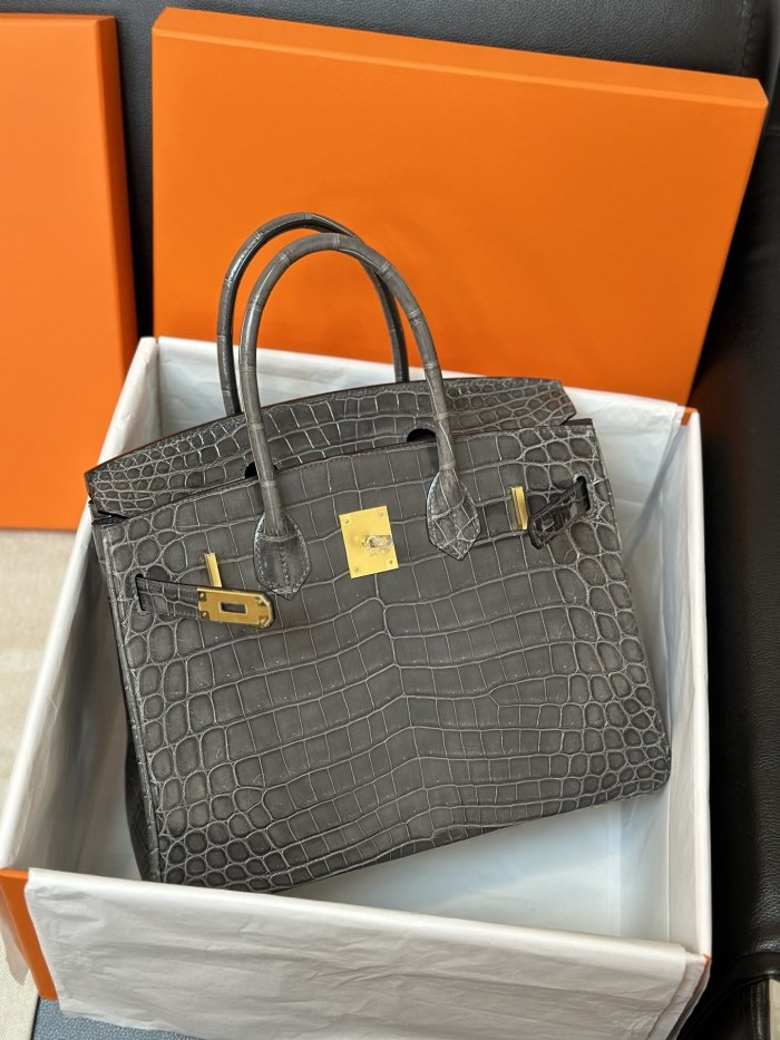 Birkin Crocodile 30Bag“30*22*16CM”-00081=