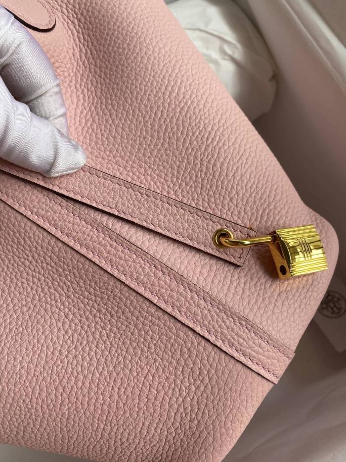 Picotin Lock 18 Bag Clemence Leather“18*18*18CM”-079=
