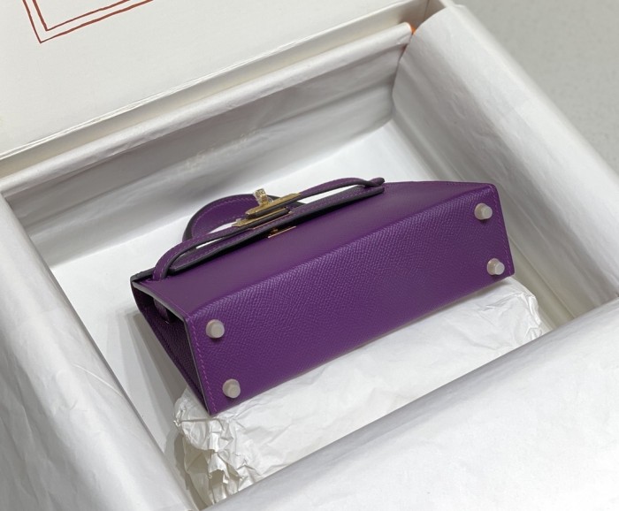 Mini Kelly Epsom“19*12*6CM”-0301=