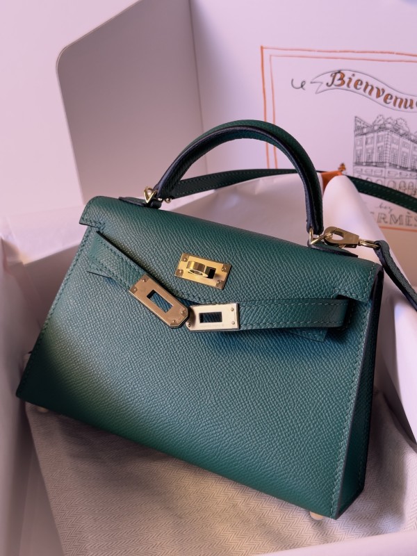 Mini Kelly Epsom“19*12*5.5CM”-0301=