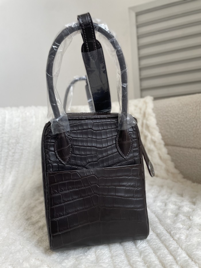 Lindy 26 Matte Niloticus Crocodile“26*18*12CM”-00801=