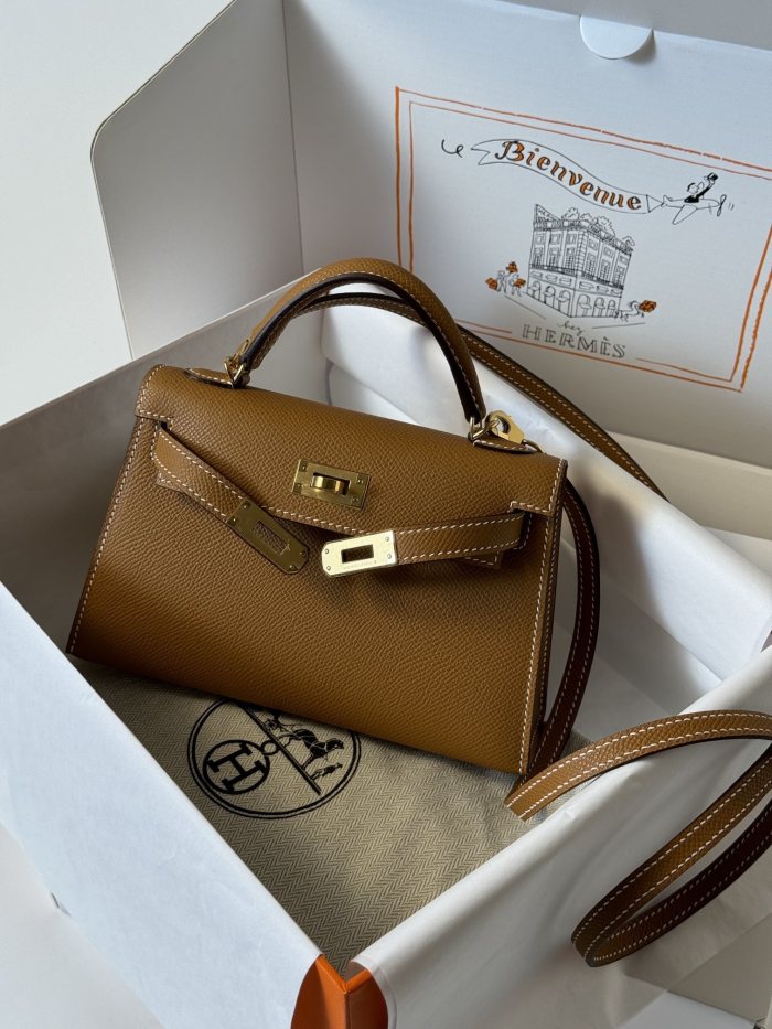 Mini Kelly Epsom“19*12*5.5CM”-0301=