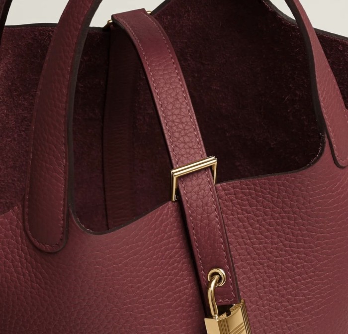 Picotin Lock 18 Clemence Leather Bag“18*18*13CM”-058=