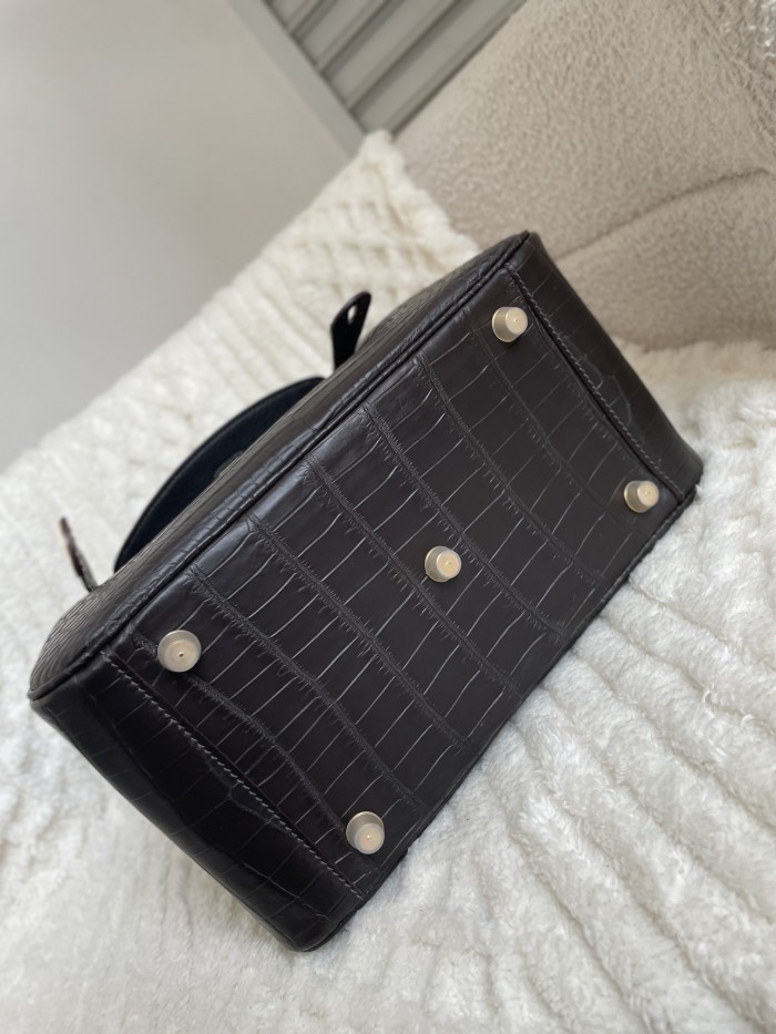 Lindy 26 Matte Niloticus Crocodile“26*18*12CM”-00801=