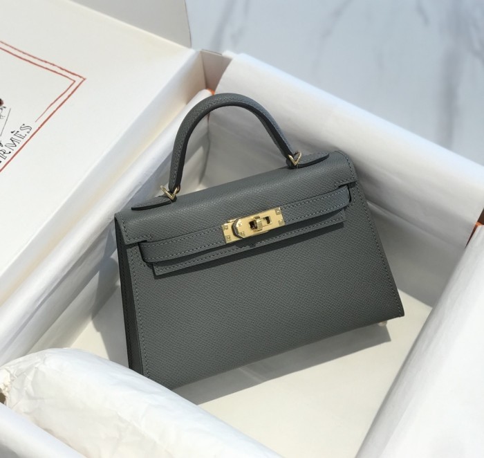 Mini Kelly Epsom“19*12*5.5CM”-0301=