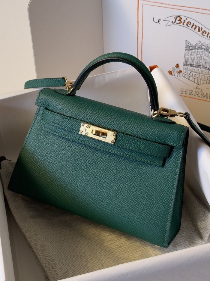 Mini Kelly Epsom“19*12*5.5CM”-0301=