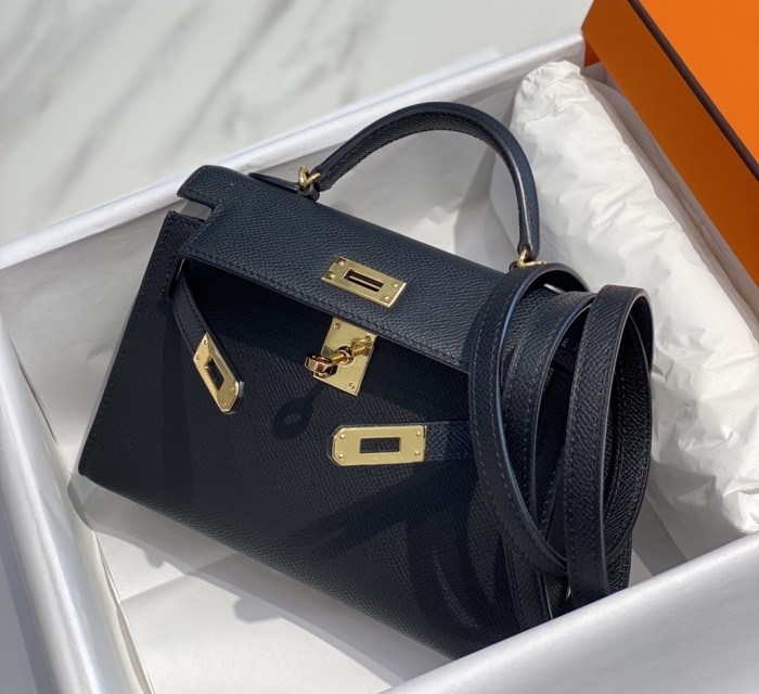 Mini Kelly Epsom“19*12*5.5CM”-0301=