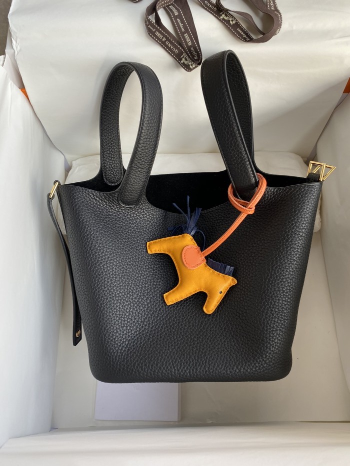 Picotin Lock 22 Clemence Leather“22*22*22CM”-079=