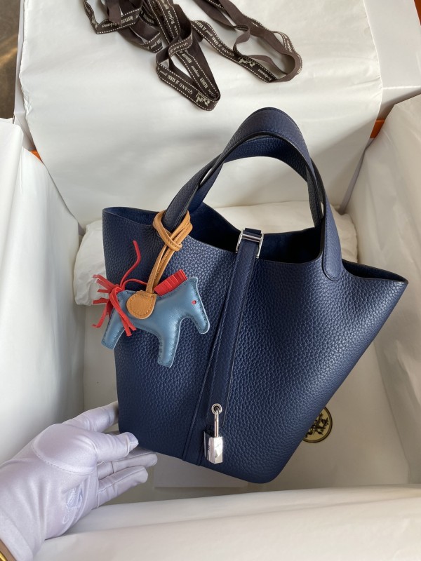 Picotin Lock 22 Clemence Leather“22*22*22CM”-079=