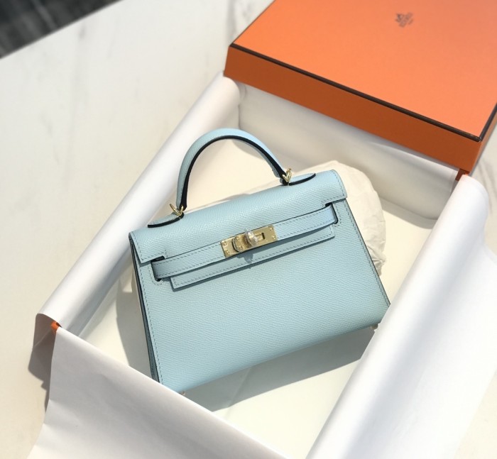 Mini Kelly Epsom“19*12*6CM”-0301=