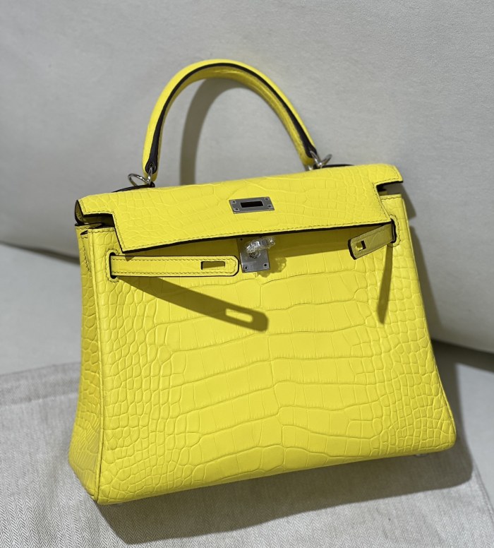 Kelly Crocodile 25 Bag“25*17*7CM”-00051=