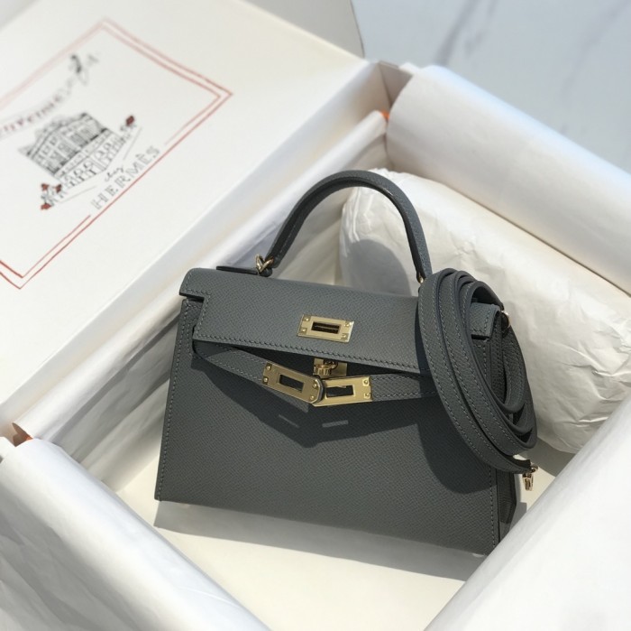 Mini Kelly Epsom“19*12*5.5CM”-0301=