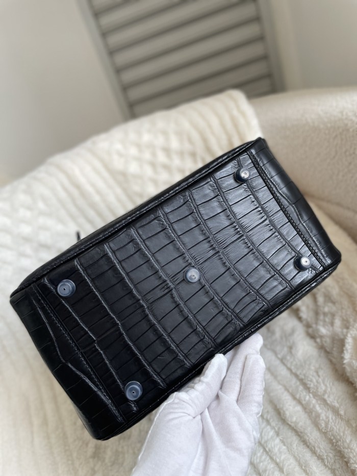 Lindy 26 Matte Niloticus Crocodile“26*18*12CM”-00801=