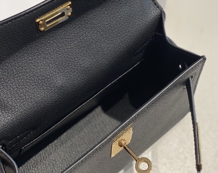 Mini Kelly Epsom“19*12*5.5CM”-0301=