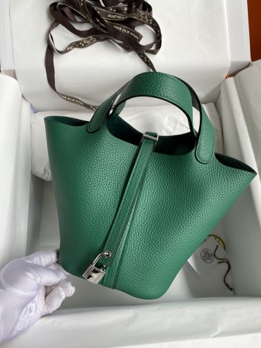 Picotin Lock 18 Togo Leather“18*18*18CM”-079=