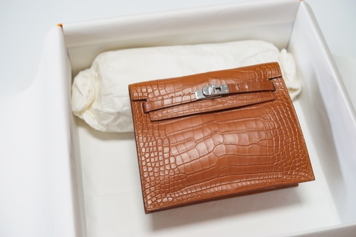Kelly Danse  Alligator Matte“22*17*7CM”-00301=